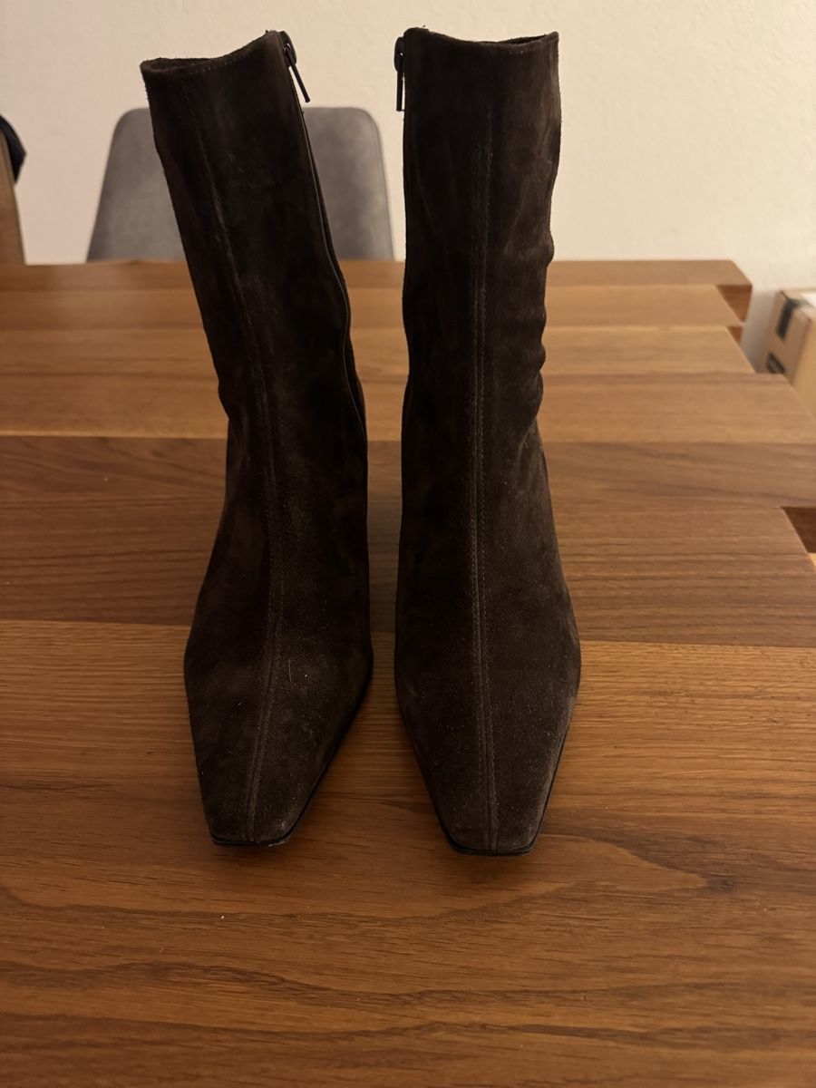 Kennel + Schmenger Scarpe da donna: Braune Wildleder Stiefeletten Gr 40 Top!! – Usato da Dübendorf venduto da Malcika1 4