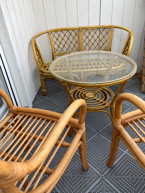 Bambus Sitzgruppe (Gebraucht) in Neuendorf fr CHF 80  nur Abholung auf  Ricardo kaufen