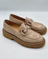 Elegante Luca Grossi Lackleder Loafer Gr. 38 Top Zustand