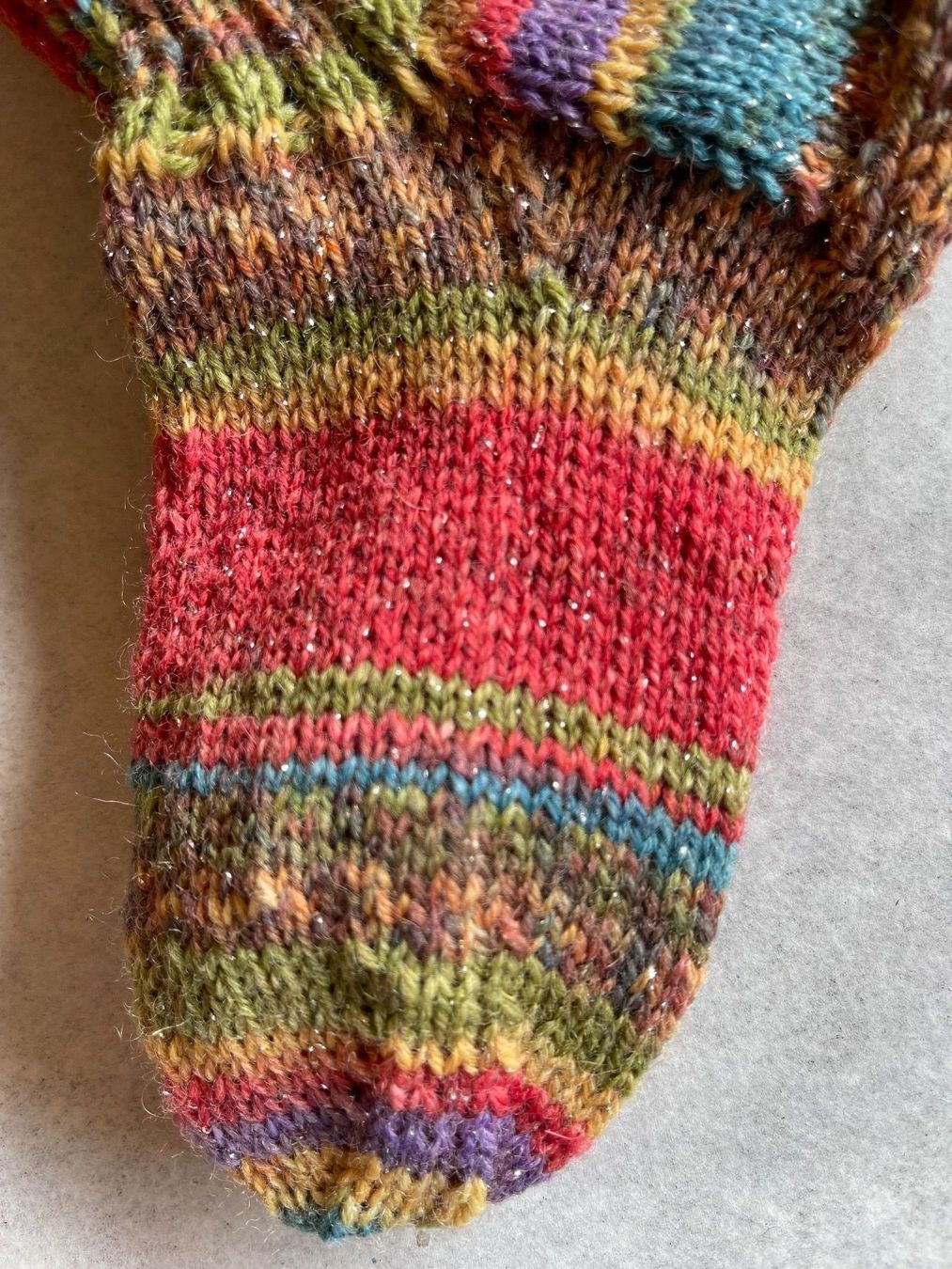 Calze per bambini: Socken Gr. 24/25 mit Glitzer – Nuovo (secondo la descrizione) da Urnäsch venduto da pas_5r9c 2