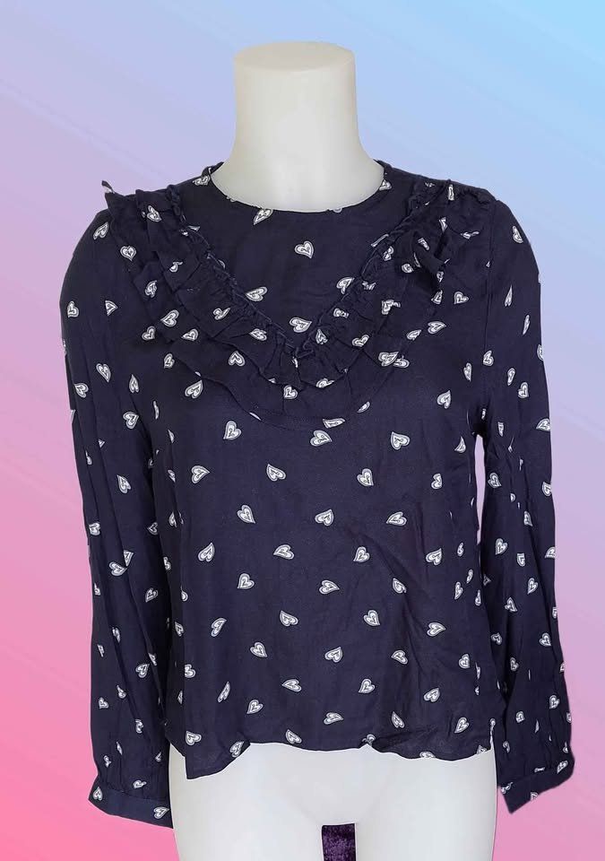 C&A Camicette: Herzige Bluse mit Rüschen - NEU – Nuovo e nell'imballaggio originale da Aarburg venduto da Hystoria