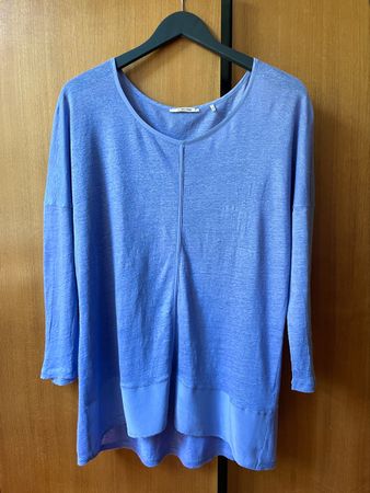 Rich&Royal Shirt, flieder/blau, Grösse XL NEU
