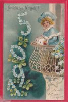 PRÄGE - NEUJAHRESKARTE, 1905,