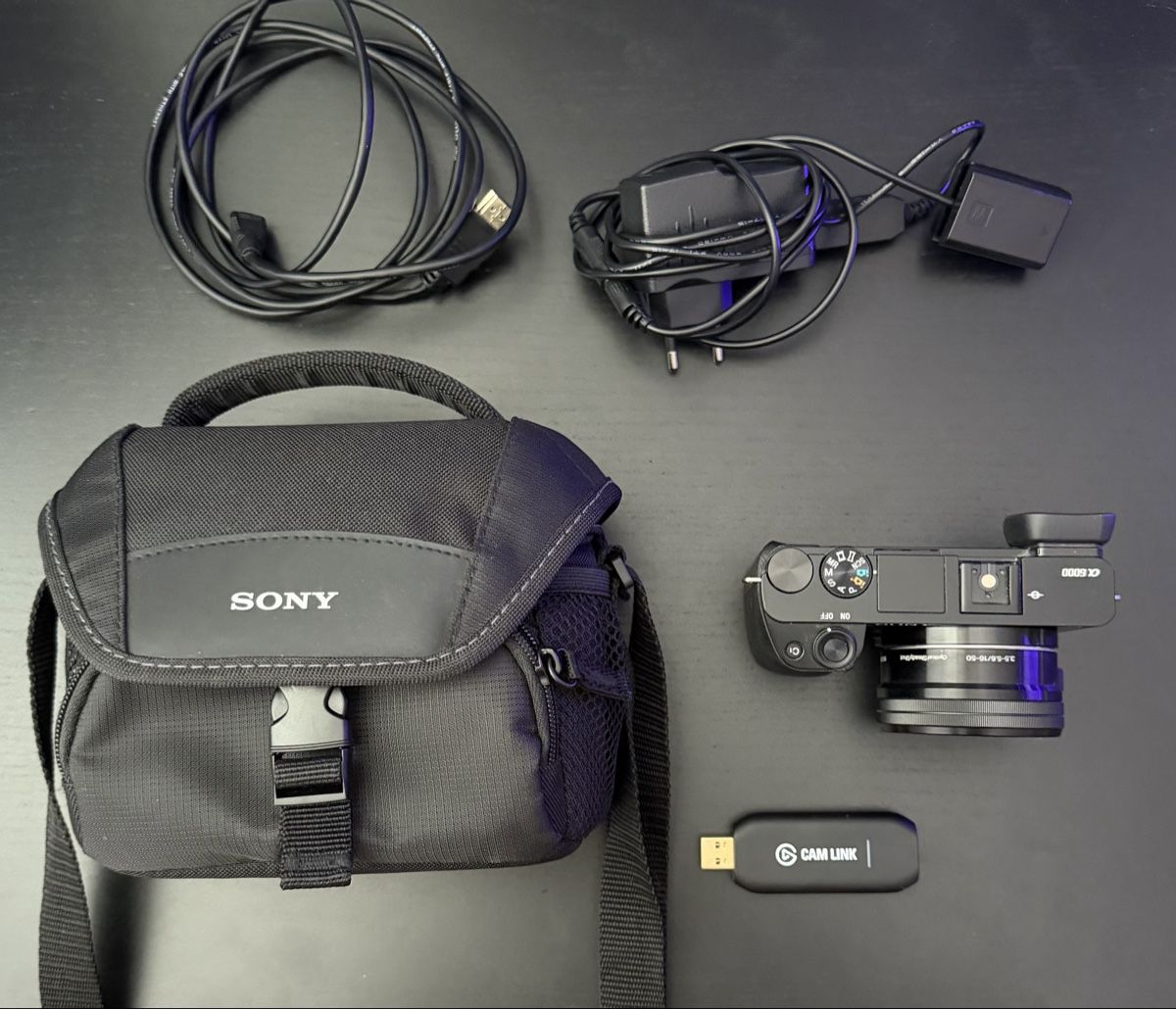 Sony Fotocamera: Sony Alpha 6000 Streaming Set mit Elgato Cam Link 4K – Usato da Kaisten venduto da siria13