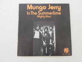 Single 7 " Engl. Rock Band Mungo Jerry Hit In the Summertime