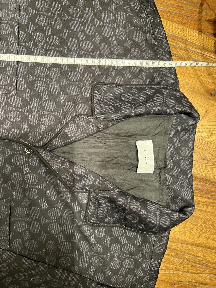 Coach Jacken: Hemd Herren Coach schwarz monogramm – Neu und originalverpackt aus Chur von ZATO 5