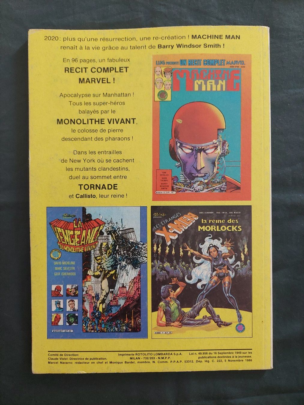 Fumetti: Strange No 203 / 1986 TBE – Usato da Genève venduto da Blu_BD 1