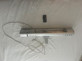 Heizstrahler TROTEC mit Fernbedienung (Wandmontage)