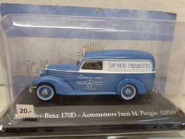 Salvat 1:43 Classic Mercedes 170D 1954 Juan Manuel Fangio