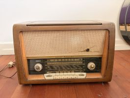 Loewe Opta Luna-Phono Stereo Radio Holzgehäuse gebraucht