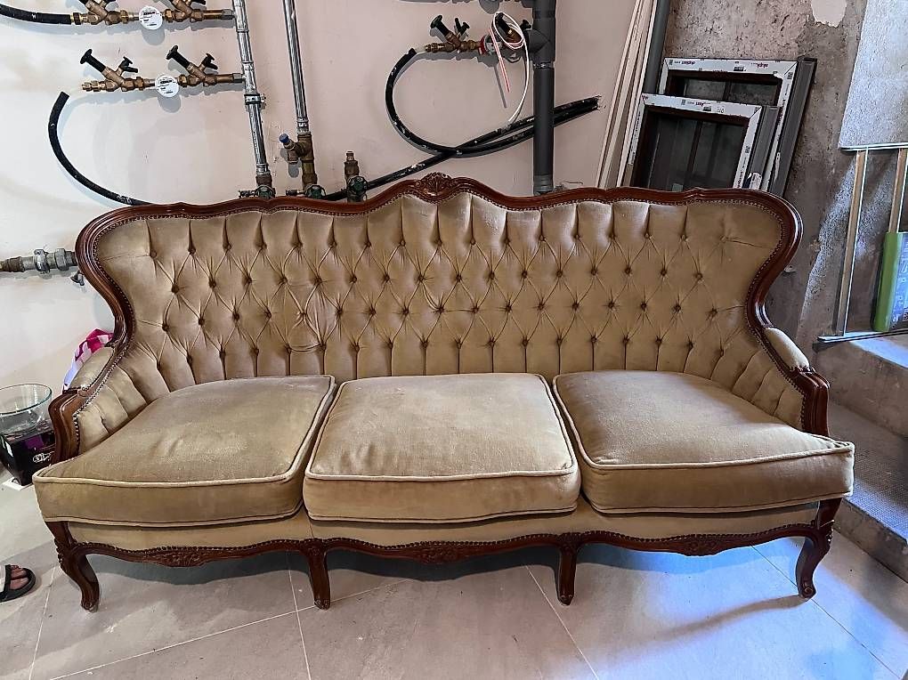 Divani: Canapé et deux chaises de salon à donner – Usato da Vauderens venduto da ber_8bv8