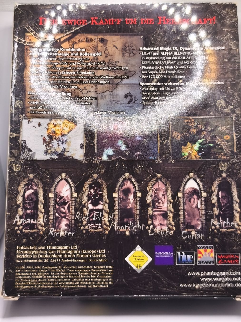 Microsoft Giochi: Jeu PC CD-ROM Kingdom Under Fire, en boîte bigbox – Usato da Conthey venduto da Th3gr4yf0x 2