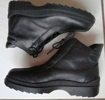 Damen Winter Schuhe Rieker 41 Leder gefüttert schwarz neu