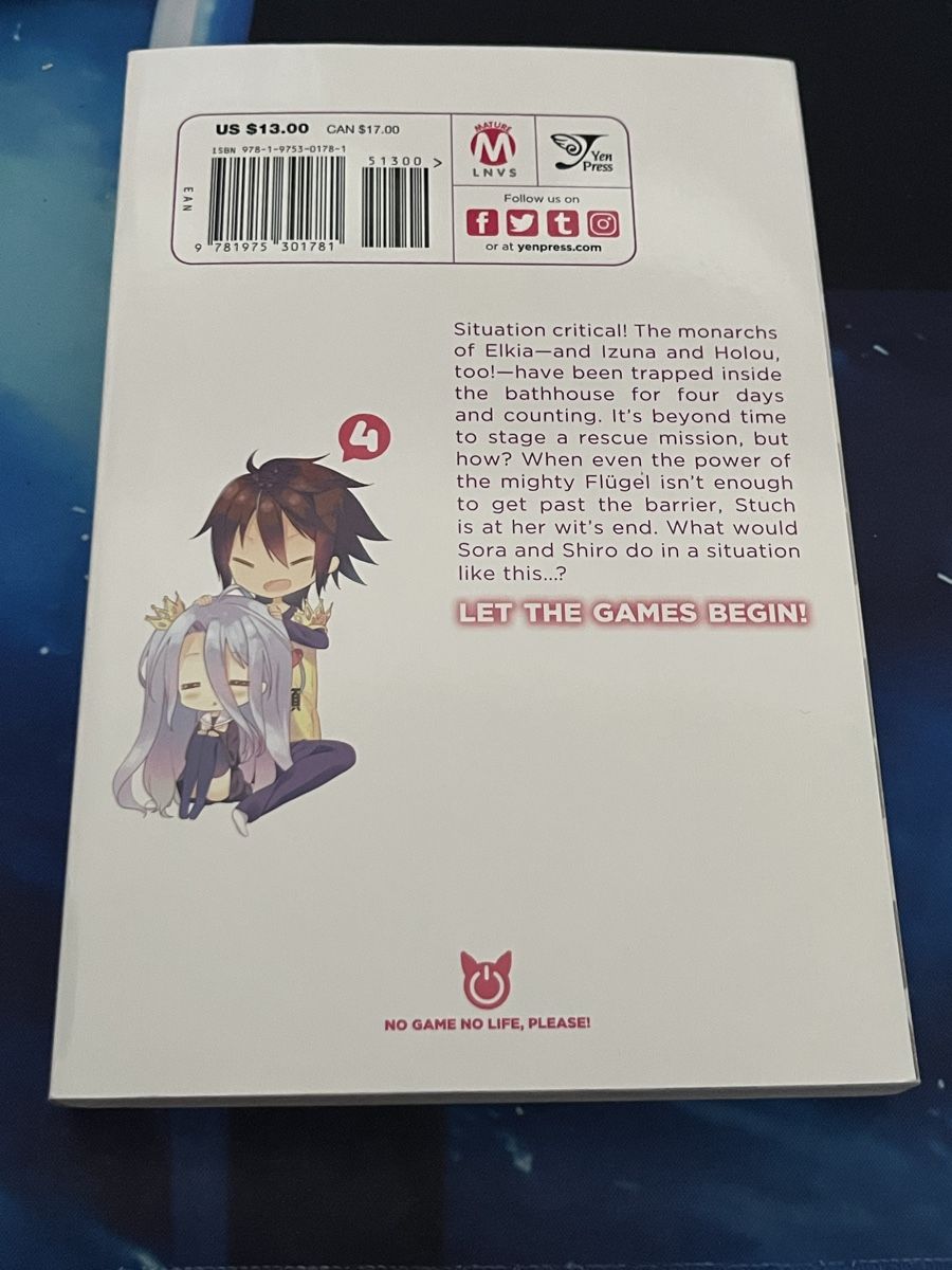 Fumetti: No Game no life please! Vol. 4 – Nuovo (secondo la descrizione) da Biberist venduto da sai_bw7l 1
