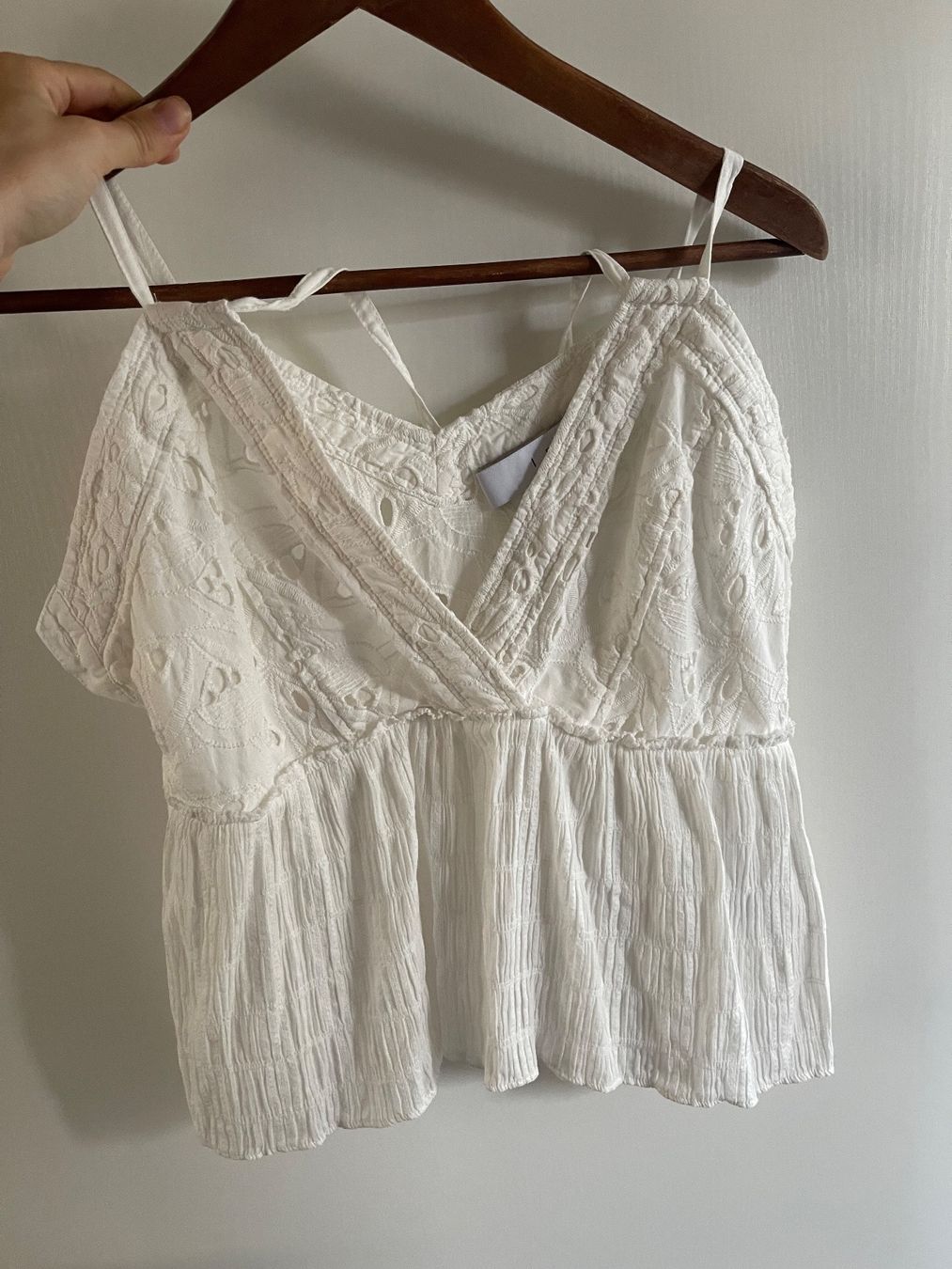 Iro Top: IRO Weisses Sommertop Gr. 34 – Usato da Ettingen venduto da cla_526w