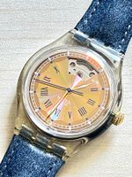 Swatch Automatik Skelett Uhr, seltenes Zifferblatt...
