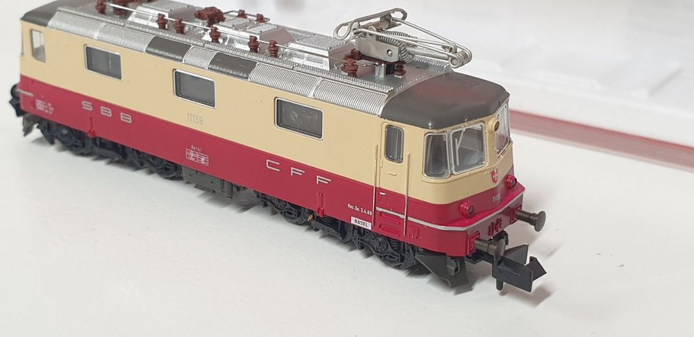 鉄道模型 FLEISCHMANN piccolo SBB Re4/4 Fleischmann 7340 Class Re 4/4 11156 of the SBB - Hattons