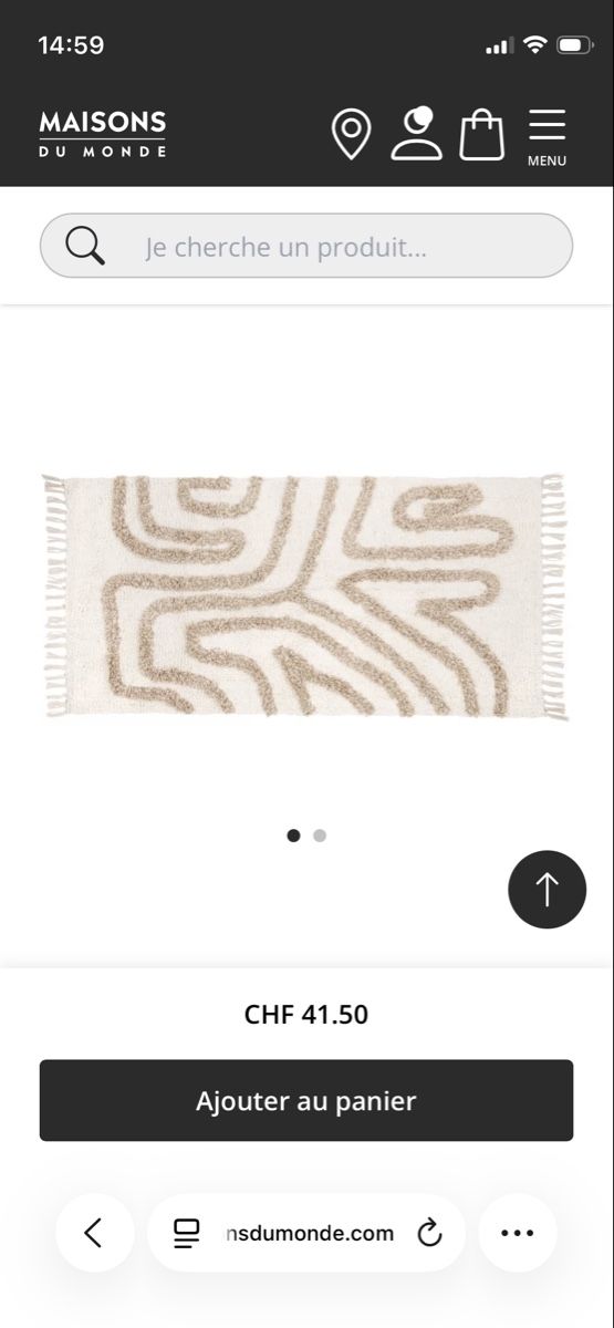 Maisons du monde Tappeti: Tapis Maisons du Monde – Usato da Satigny venduto da Pauline_1987 3