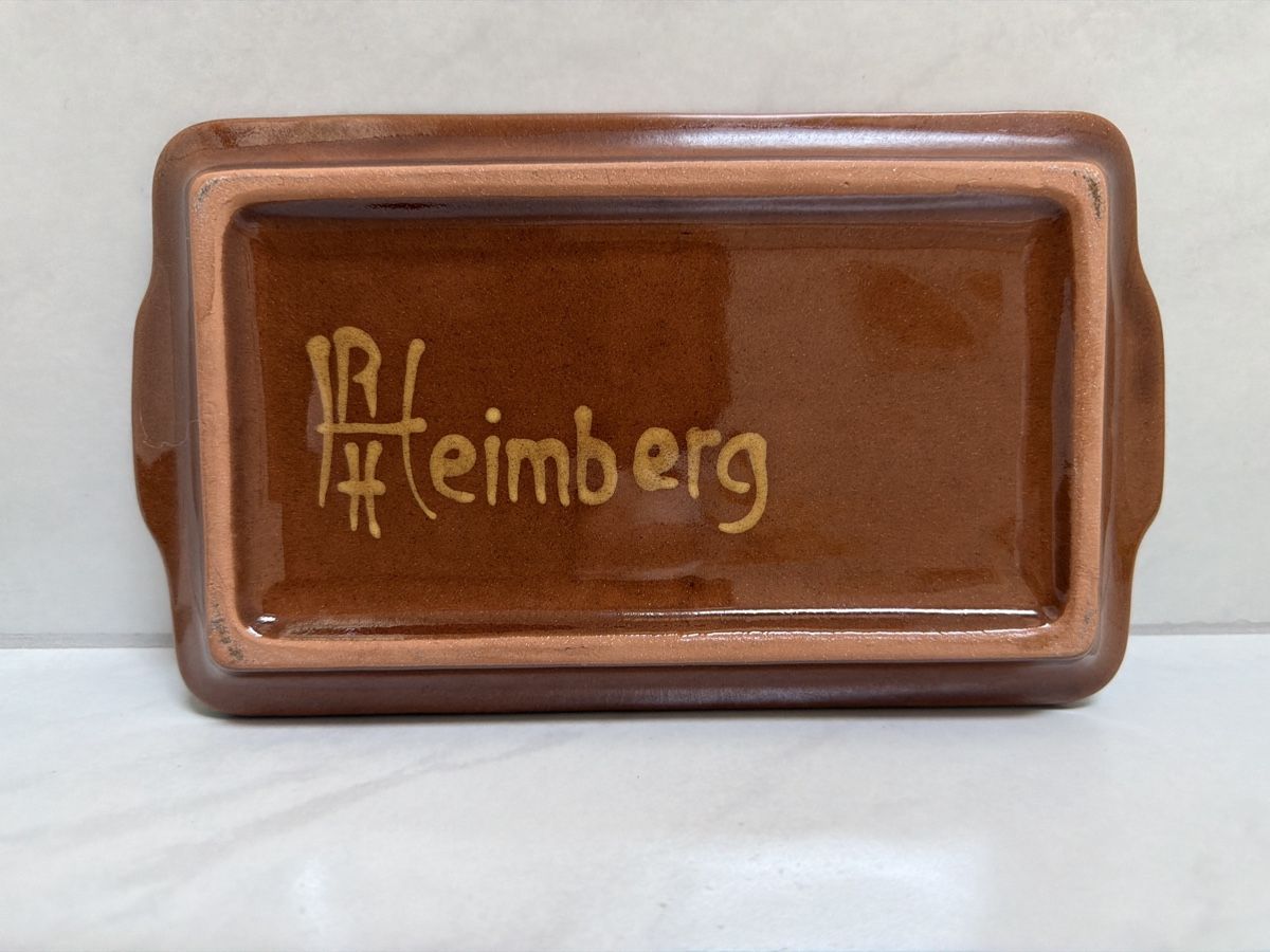 Autre vaisselle: Keramik, Butterplatte mit Deckel, Heimberg. – D'occasion à Biberist par Momo33 5