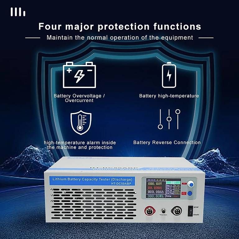 Misurare: HT-DC50ABP 120V 50A Batterie-Entladetester – Nuovo e nell'imballaggio originale da Malans GR venduto da BUYBEST-Schweiz 2