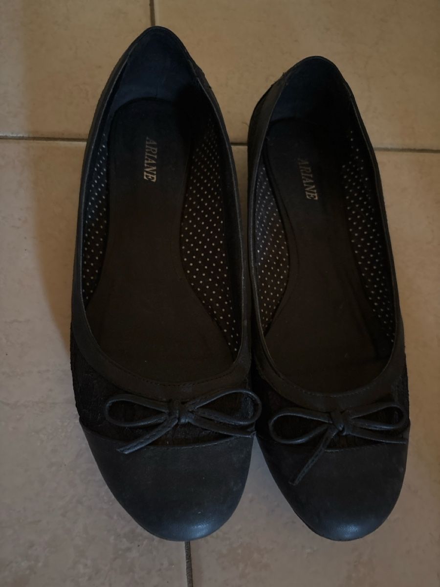 Scarpe da donna: Ballerines noires Ariane, taille 41  – Usato da La Chaux-de-Fonds venduto da lea_77ly 1
