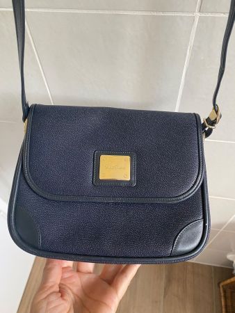 LUCIEN FANTERO Vintage (Kaviar) Leder Umhängetasche