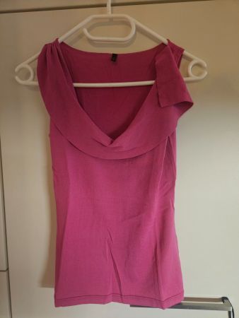Benetton Oberteil Pink Gr. S ärmellos