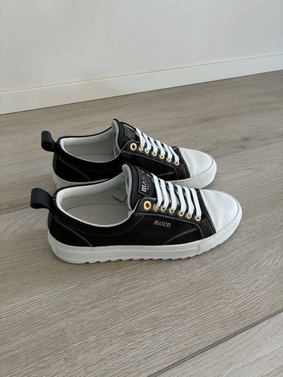 Scarpe da uomo: Mason Garments Sneaker Grösse 41 schwarz blau – Nuovo (secondo la descrizione) da Henggart venduto da escorpio0511 5