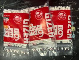 3x 150 Stk Gizeh Slim Filters, 6mm