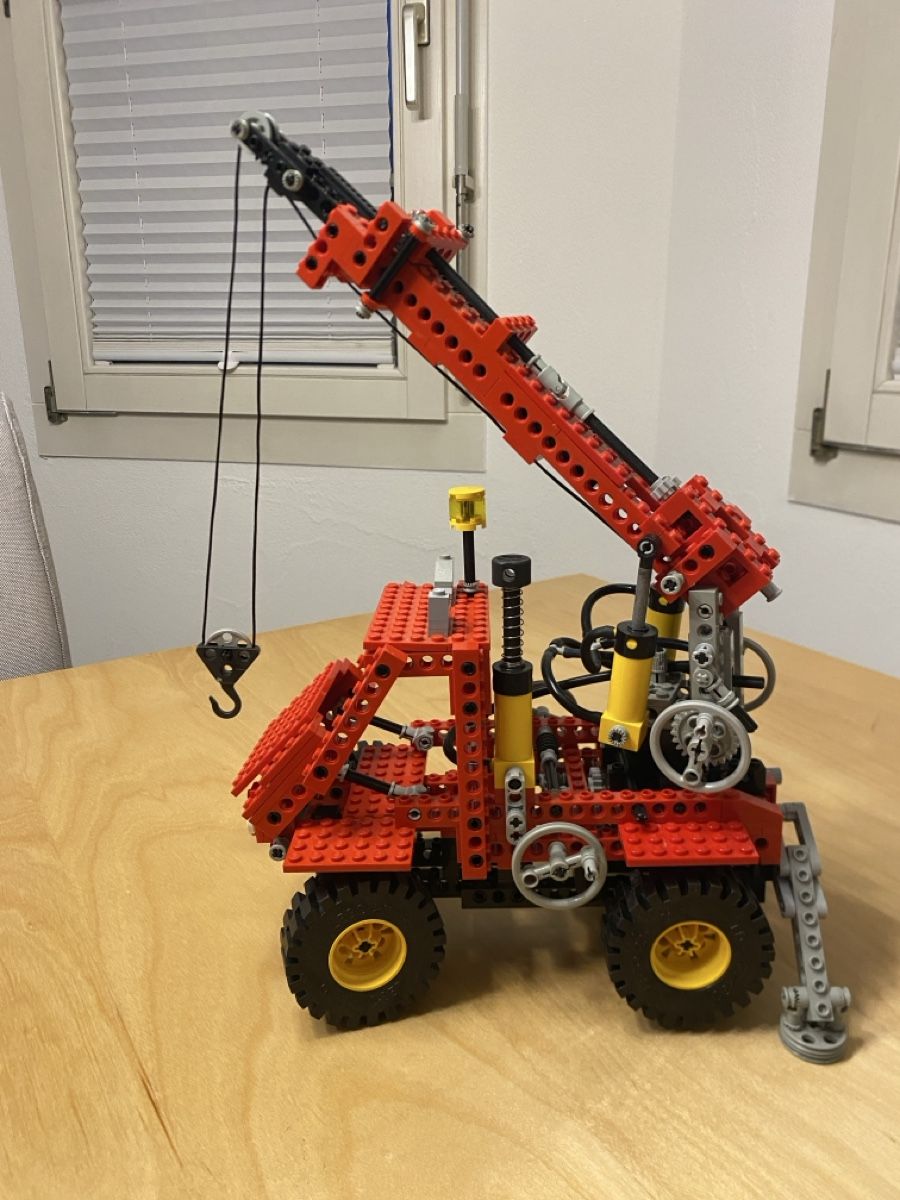 Lego Kit di costruzioni: Lego Technic 8854, Pneumatik Kranwagen – Usato da Tuggen venduto da Haribo3000 1