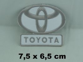 TOYOTA - Aufnäher - Aufbügler - Stickerei - 7,5x6,5cm