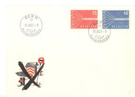 FDC 1957 Deutsch