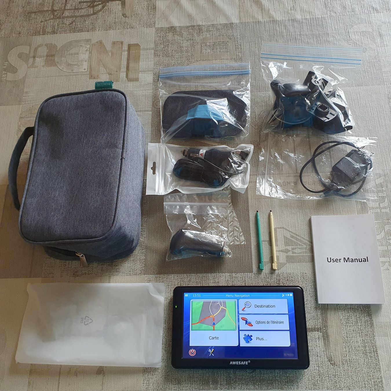 Navigatori: GPS Awesafe A1 8Go 9 inches – Nuovo (secondo la descrizione) da Suhr venduto da Lavigie