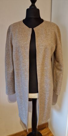 Marccain, Damen Wollmantel, Grösse M, beige - Herbst