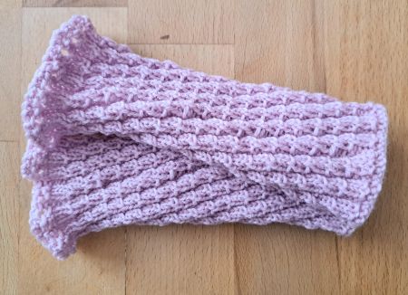 Schöne handgestrickte Armstulpen Pulswärmer Amedysli