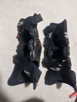 GenKnieschützer Alpinestars Fluid Pro Schwarz-Rot Taille M/L