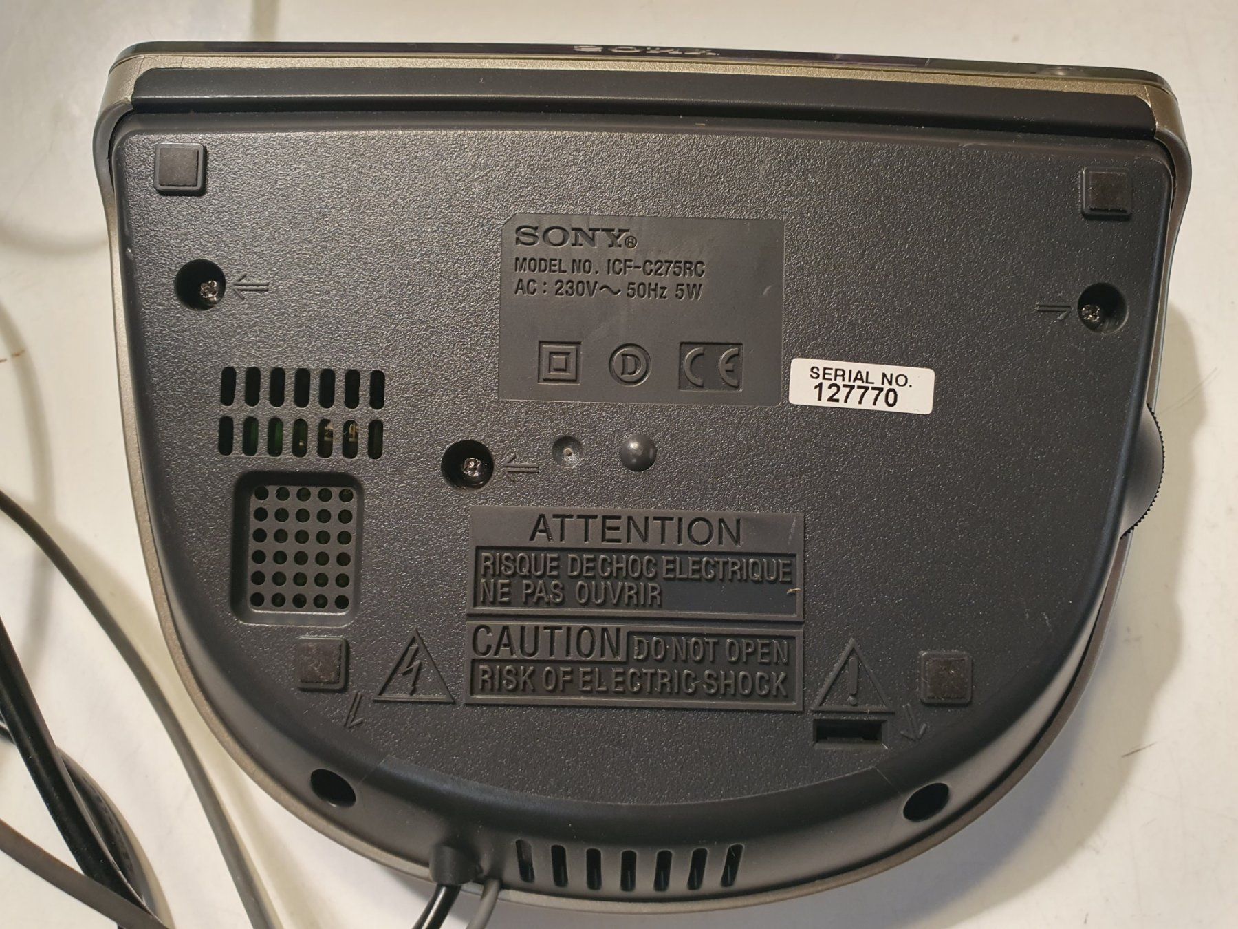 Sony Wecker: Sony Radiowecker Dream Machine ICF-C275RC – Gebraucht aus Zürich von loosebone 3