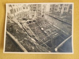 Luzern - Alte Fotografie: Umbau Bucher, September 1930!