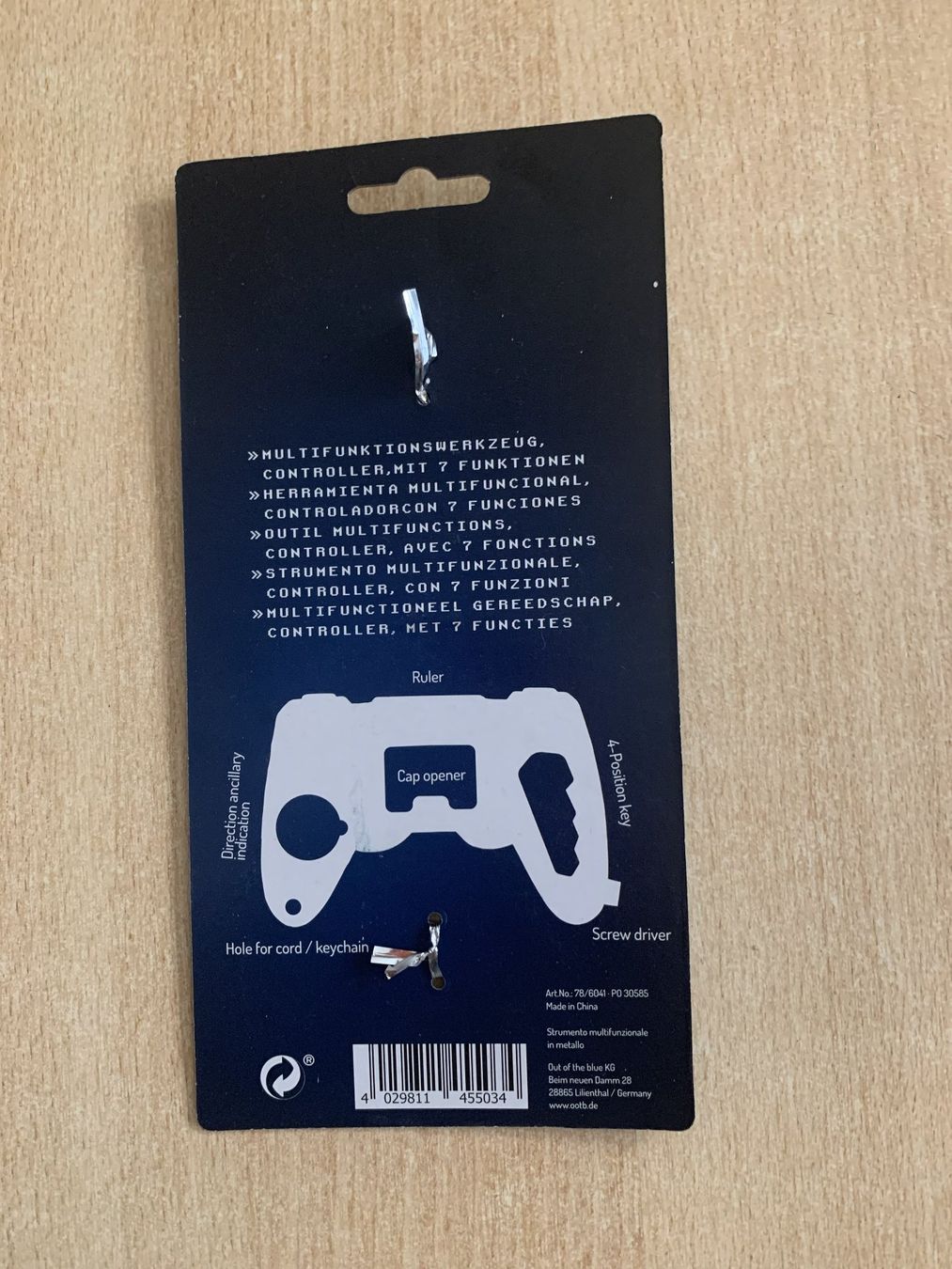 Schlüsselanhänger & - bänder: Gaming Multitool, Schlüsselanhänger mit 7 Funktionen. – Neu und originalverpackt aus Reinach BL von Grolifcb 1