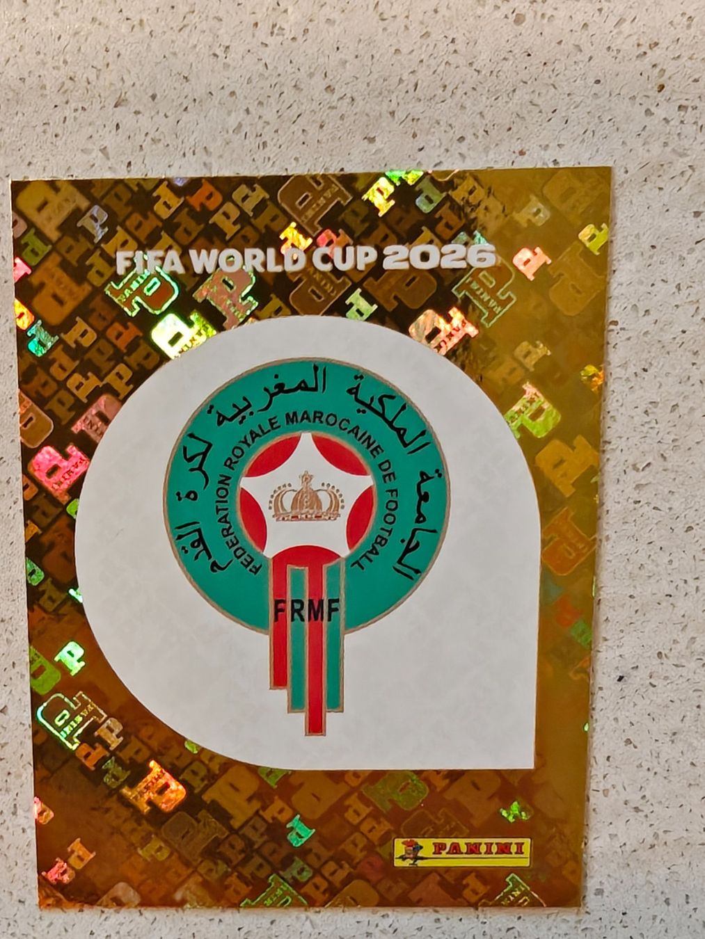 Panini Carte collezionabili: Panini Sticker WM 2026: Logo MAR 1 – Nuovo (secondo la descrizione) da Zofingen venduto da Mak2