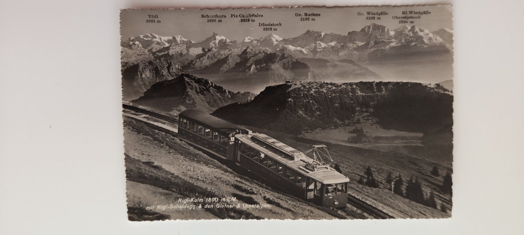 Cartoline postali: Rigi-Kulm um 1940, seltene Edition! – Usato da Ohmstal venduto da Lebensfreude05