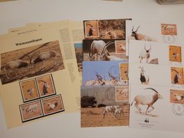 Niger WWF Sonderserie Wüstenantilopen