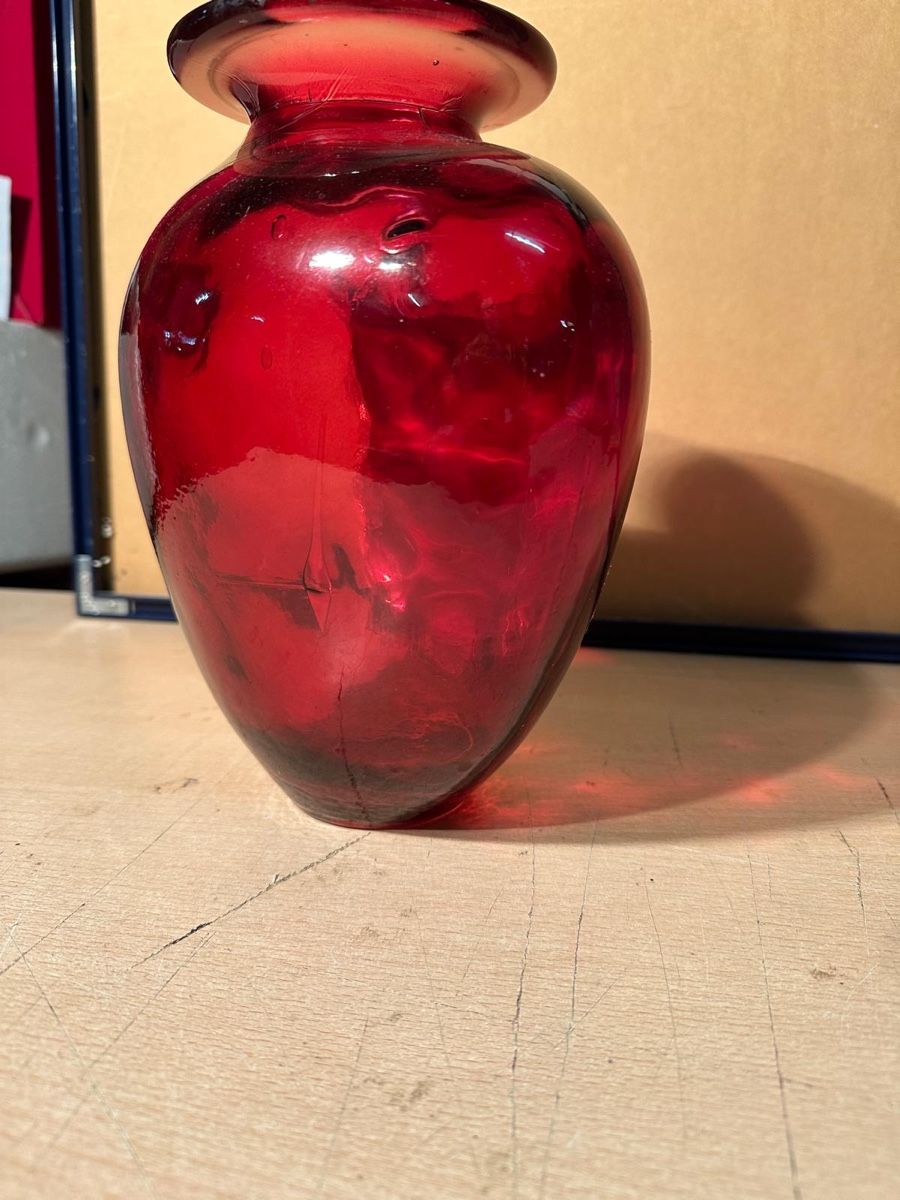Vase & Récipients: Ruby Red Angel Vase - Perfect for Valentine's Day! – D'occasion à Lausanne par vas_cdb2 3