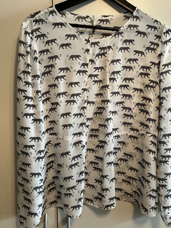 Marc Cain, Bluse, N6/42, mit Gepard