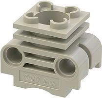 Lego 2x Technik Motorzylinder (2850)  hellgrau