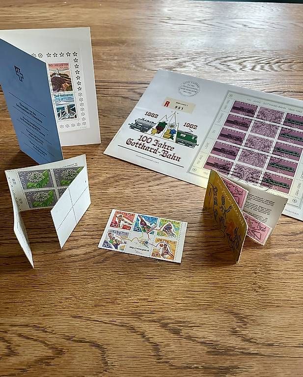 Tous les timbres: Schweizer Briefmarkensammlung  – D'occasion à Buchs AG par fpatricia