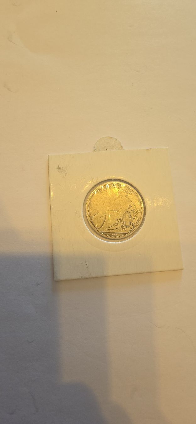 Alle Münzen: 1CHF 1861  – Gebraucht aus Fribourg von yan_z5fr 1