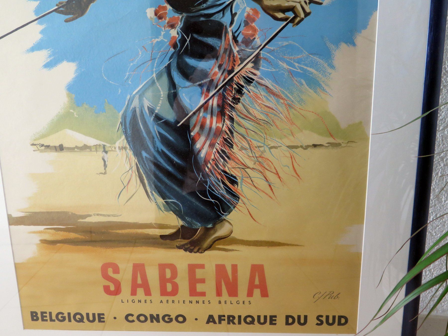 Grafica & Litografie: Sabena Plakat Original Litho – Usato da zürich venduto da celotto 4