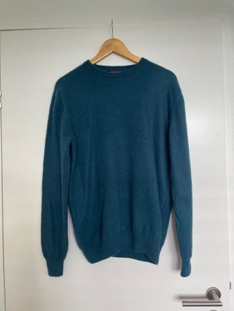 Cashmere Collection Pullover blau Grösse L