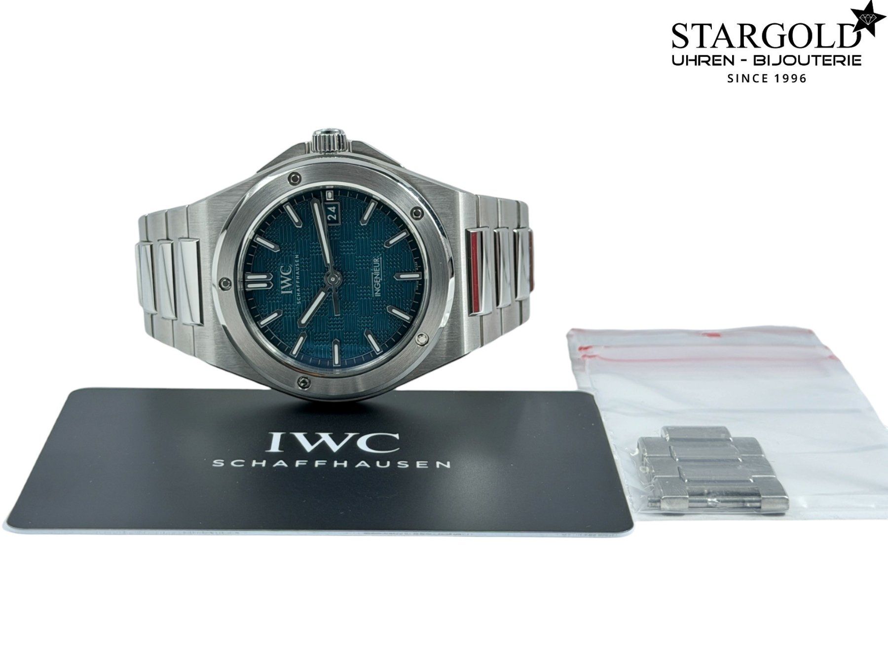 IWC Montres: IWC Ingenieur Automatic 40 "Aqua" - IW328903 – D'occasion à Zürich par Stargold-Uhren 8